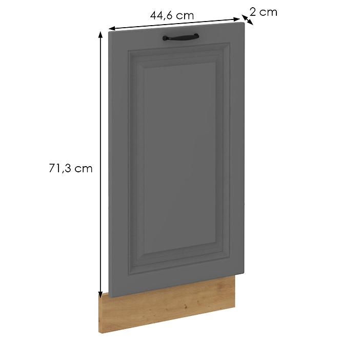 Türen für Einbauspülmaschine Küchenschrank Stilo dustgrey/artisan 713x446