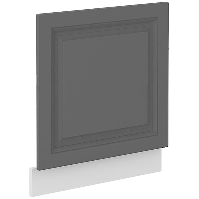 Türen für Einbauspülmaschine Küchenschrank Stilo dustgrey/weiß 570x596