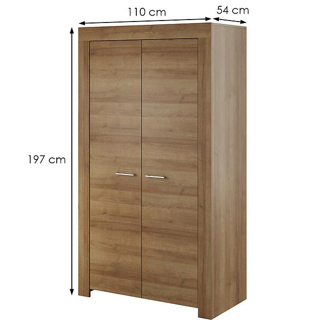 Schrank Sky SSZ110 eiche riviera