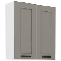 Küchenschrank Luna claygrey/weiß 80G-90 2F