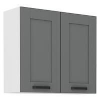 Küchenschrank Luna dustgrey/weiß 80G-72 2F