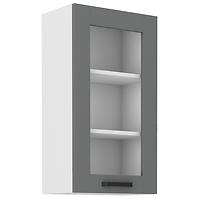 Küchenschrank Luna dustgrey/weiß 40GS-90 1F