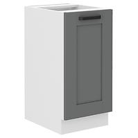 Küchenschrank Luna dustgrey/weiß 40D 1F BB