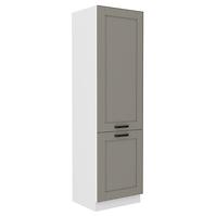 Küchenschrank Luna claygrey/weiß 60LO-210 2F