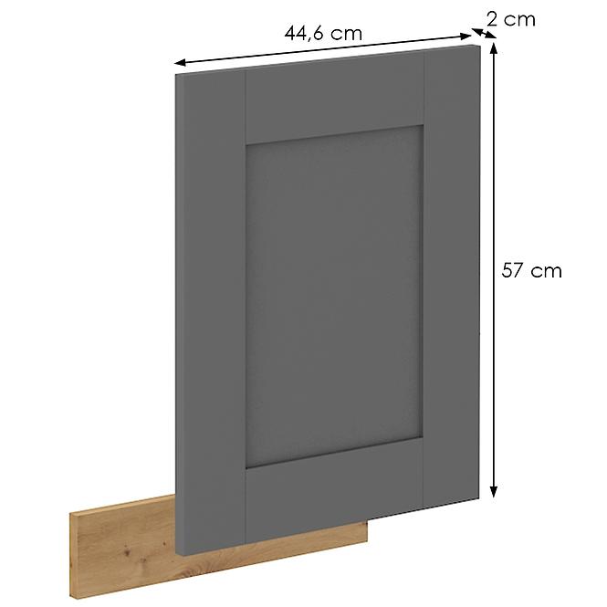 Türen für Einbauspülmaschine Luna dustgrey/artisan 570x446