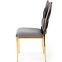 Stuhl K436 Stoff velvet/Chrom Grau/Gold,4