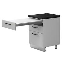 Küchenschrank Evia r-60-3fs/4 standard pearl grey Matt