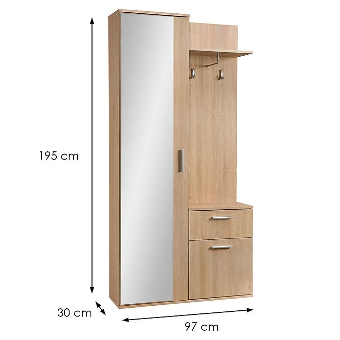 Garderobe Lux Sonoma