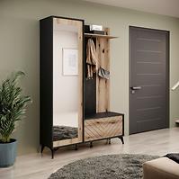 Garderobe Diamond dub evoke/schwarz