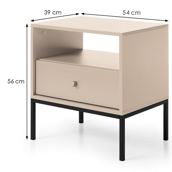 Nachttisch Mono ms54 Beige