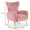 Sessel Vario rosa/gold,10