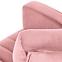 Sessel Vario rosa/gold,8