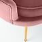 Sessel Amorinito rosa/gold,9