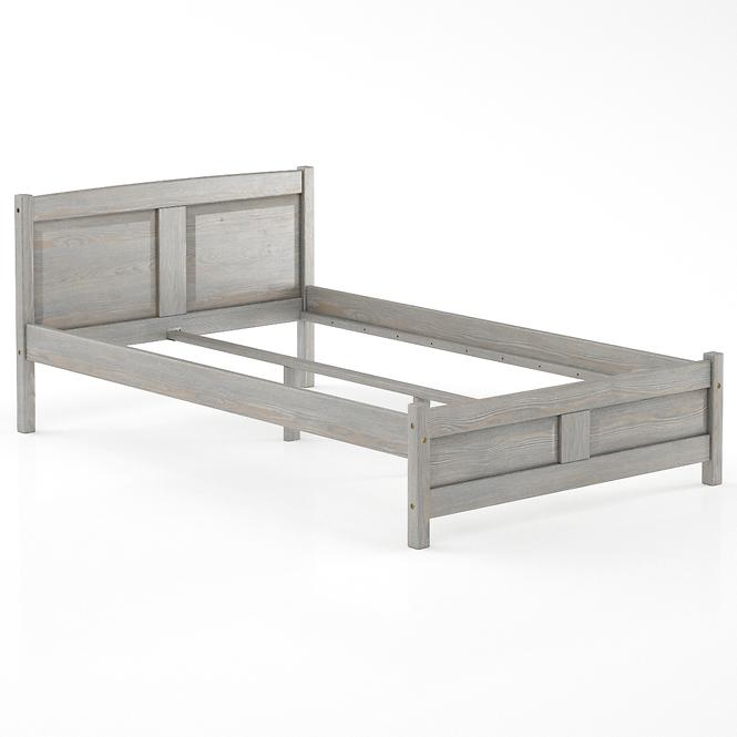 Bett kiefernholz LK104–120x200 grey