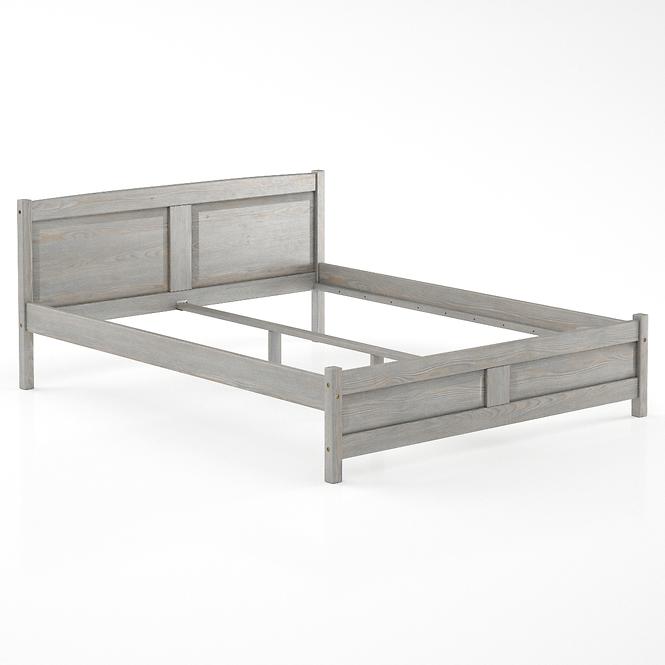 Bett kiefernholz LK104–160x200 grey