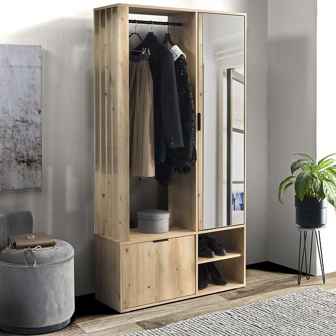 Garderobe Milo Eiche Artisan