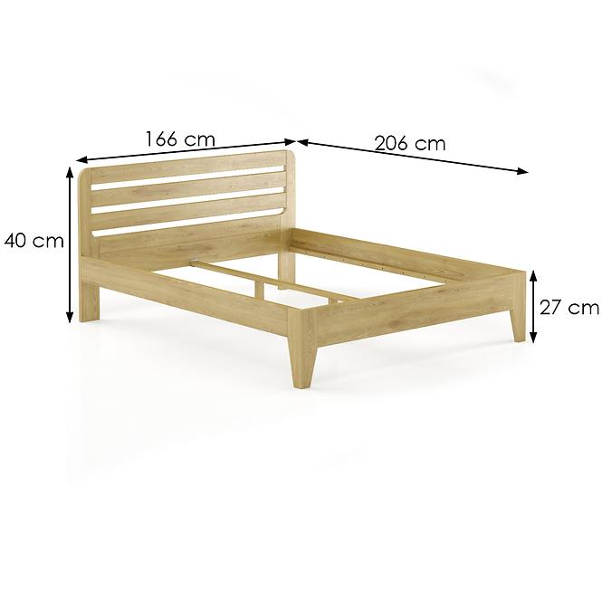 Bett Buche Lk189–160x200 rustikal