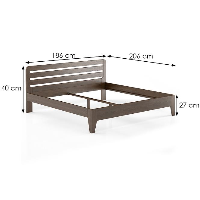 Bett Buche Lk189–180x200 Nuss