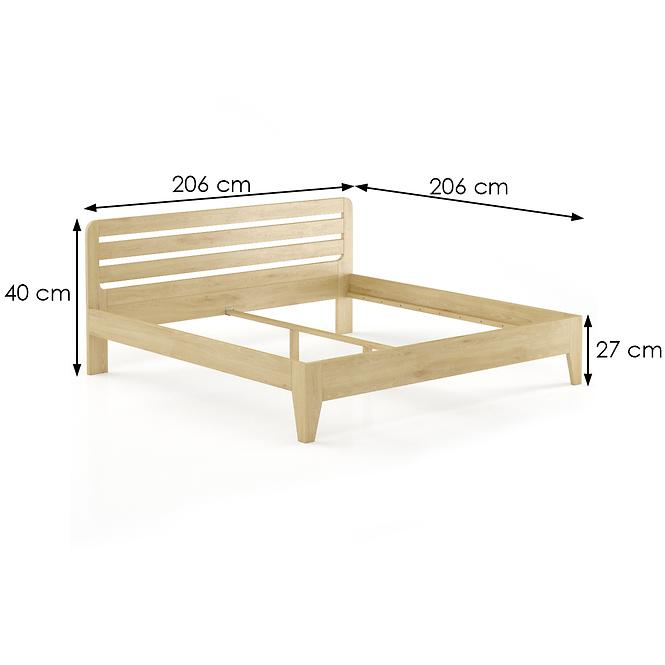 Bett Buche Lk189–200x200 natürliche