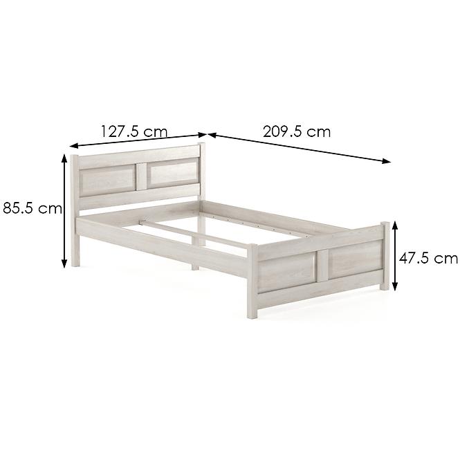 Bett Buche Lk109–120x200 grey