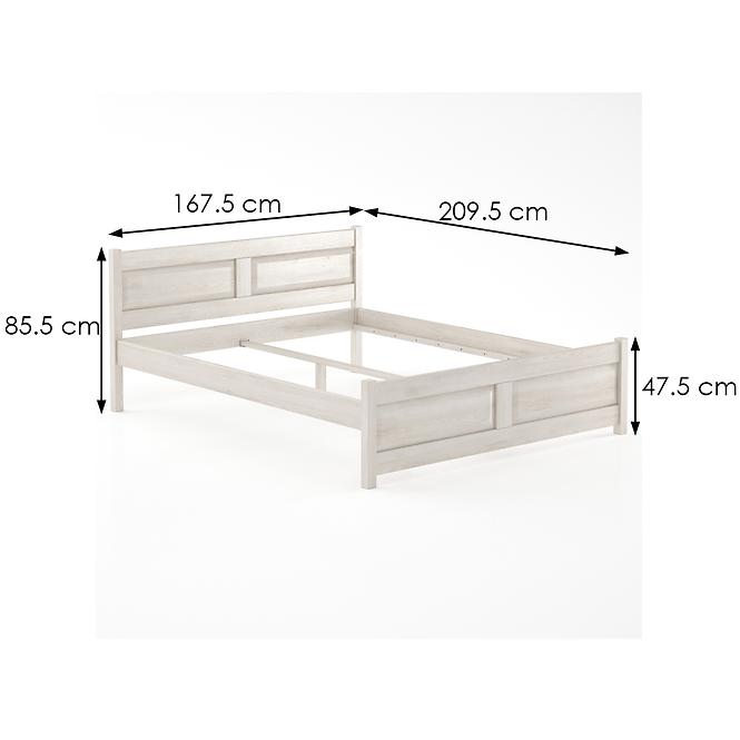 Bett Buche Lk109–160x200 gebleicht