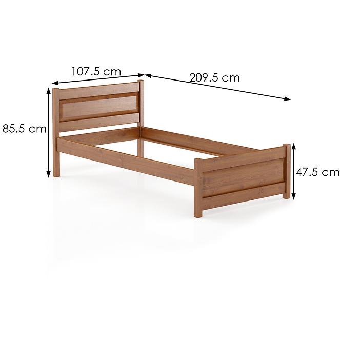 Bett Buche Lk120–100x200 Kirsche