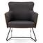 Sessel Chillout Aschgrau/Nuss/schwarz