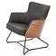 Sessel Chillout Aschgrau/Nuss/schwarz,6