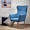 Sessel Cotto blau,10