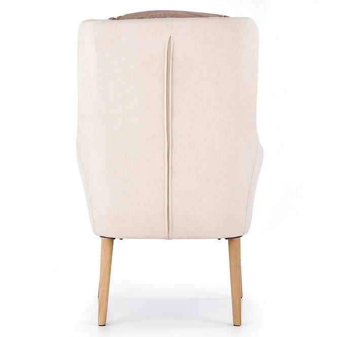 Sessel Purio beige-braun