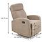 Sessel Oslo 1S beige,8