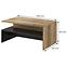 Couchtisch Baros 99 satin/touchwood,3