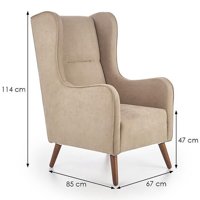 Sessel Chester beige/natürliche