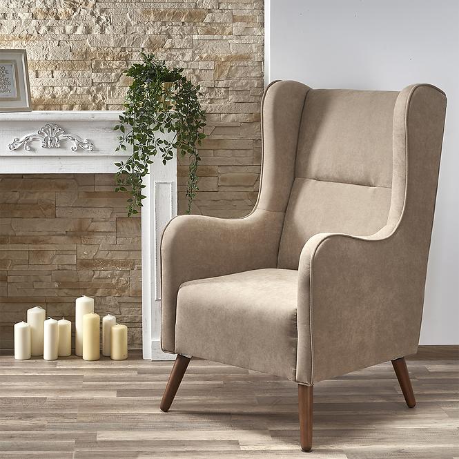 Sessel Chester beige/natürliche