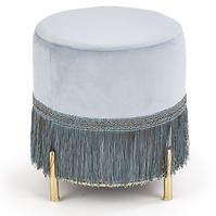 Hocker Cosby blau/gold