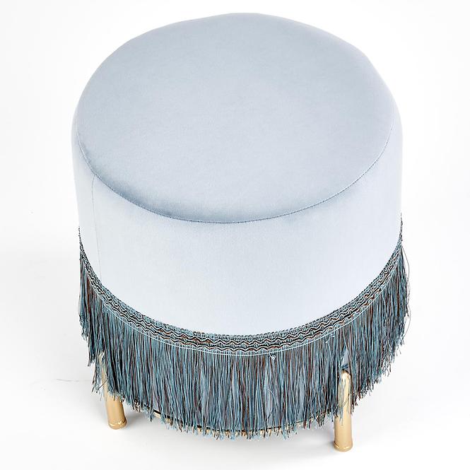 Hocker Cosby blau/gold