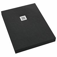 Duschwanne Kw New Horizons Black Stone 80x120x12 3.3308/C/ST-M2