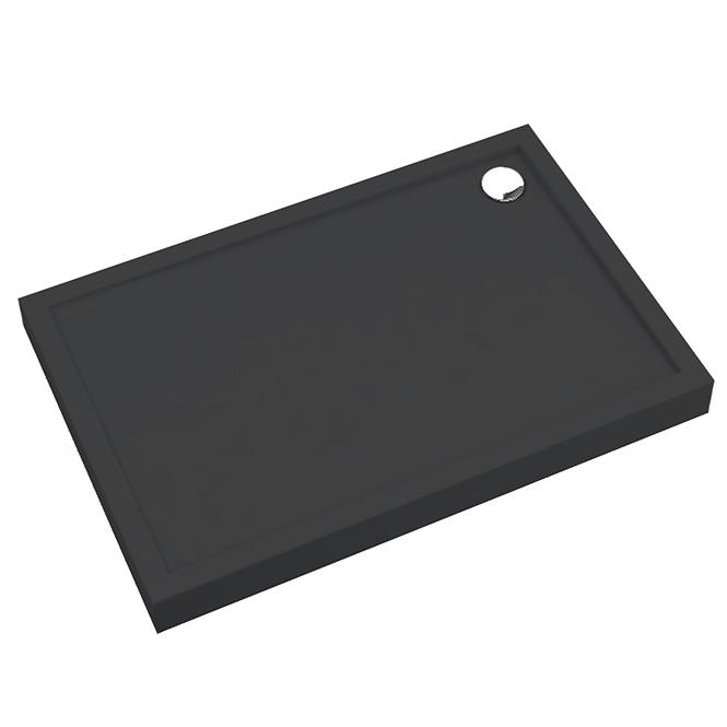 Duschwanne rechteckig Black Mat 90x100x12 Espera Plus AQM4645CMG