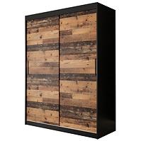 Schrank Old Wood T 150 Schwarz/Old Style