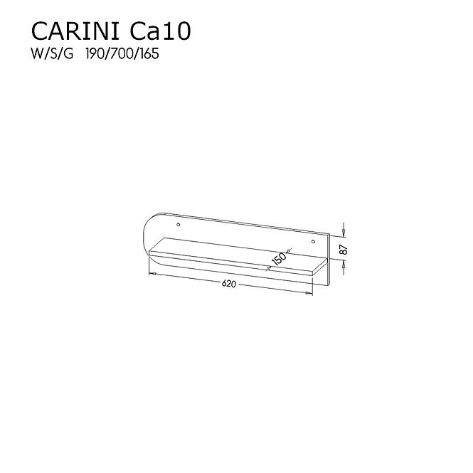 Hängeregal Carini Ca10