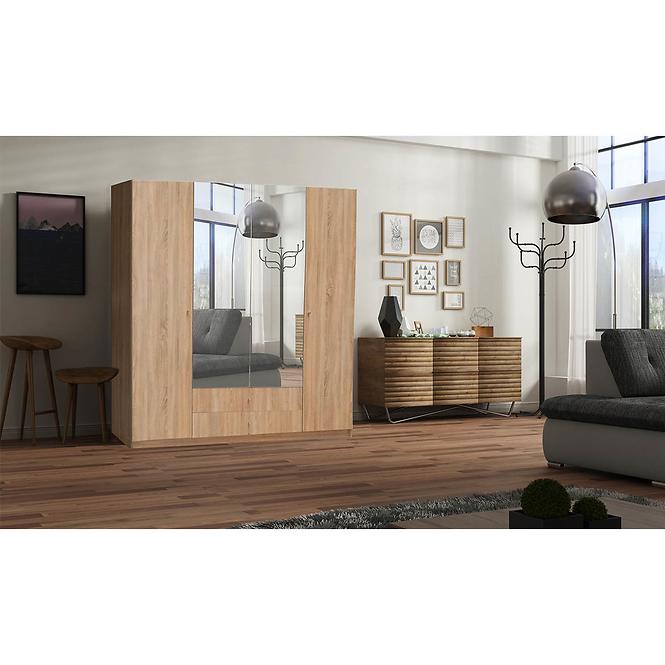 Schrank Taro I 200cm Eiche Sonoma