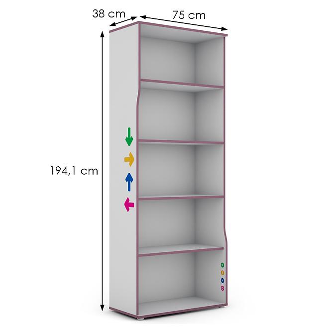 Regal Matrix RG 75 weiß/violett