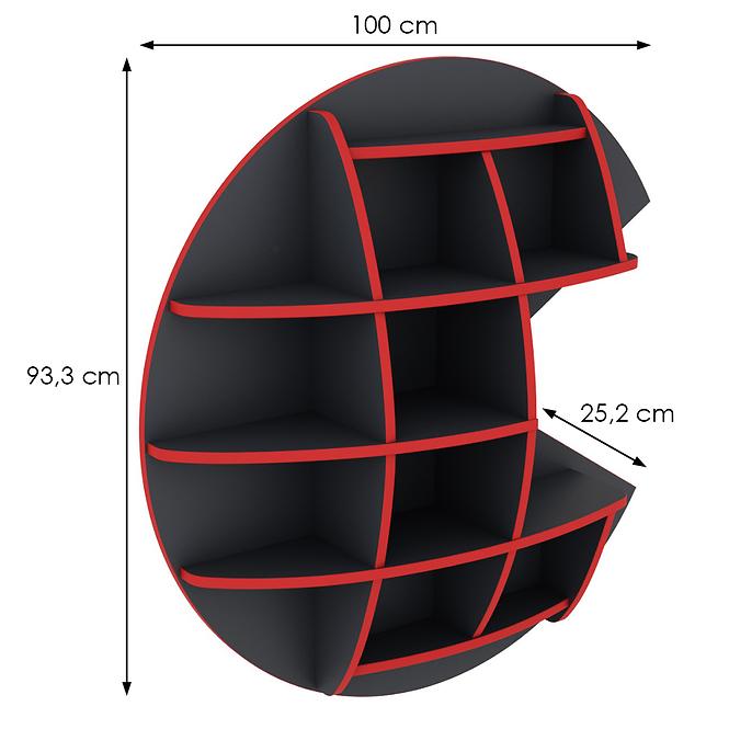 Regal Matrix III graphit/rote