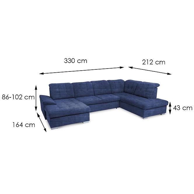 Ecksofa Noxin L Alfa 88