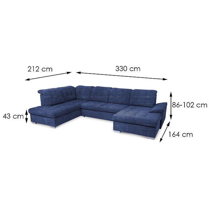 Ecksofa Noxin P Alfa 88