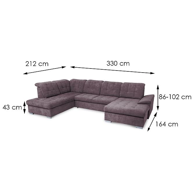 Ecksofa Noxin P Alfa 80