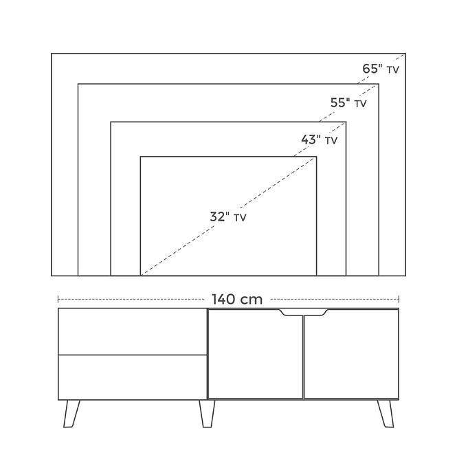 TV Tisch ltv027x01