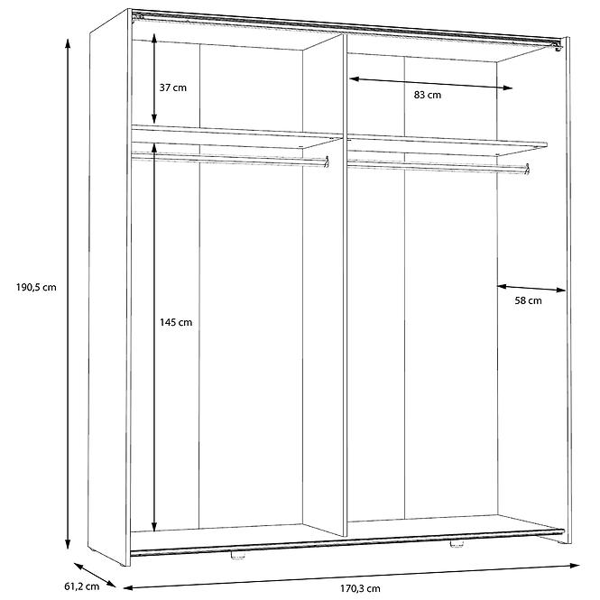 Schrank Oldheaven old wood/beton