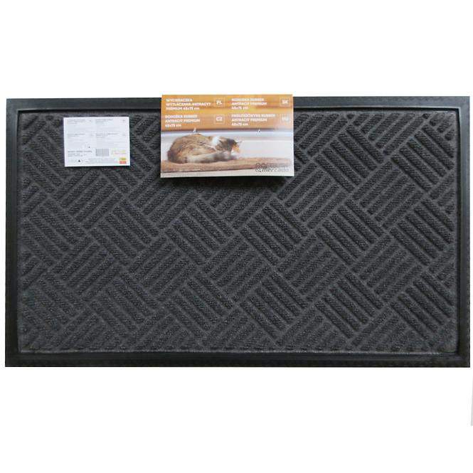 Fußabtreter anthrazit premium 45x75