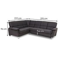 Ecksofa Massimo P Fusion 18